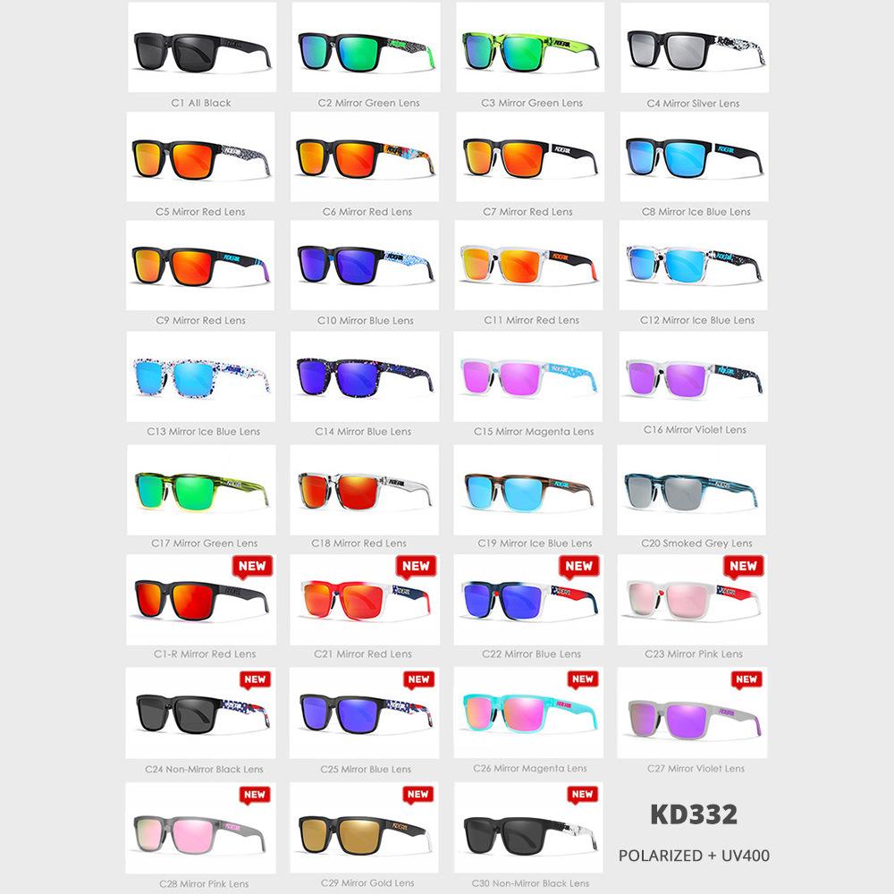 2026 New Kdeam Original Brand Design Polarized Sunglasses for Women Men Fashion Unisex Trendy Outdoor Eyewear for Couple
