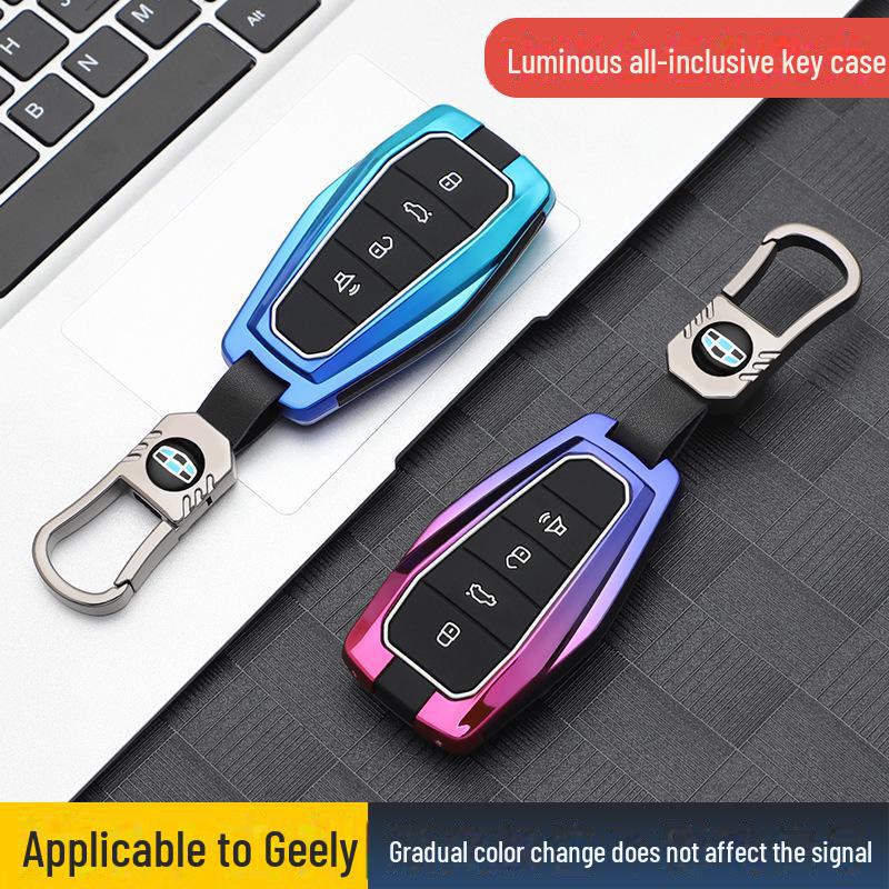 Чехол для автомобильного ключа Geely Xingyue для различных моделей (2024) - Оболочка высшего качества для Boyue, Xingrui, Haoyue, Binyue.