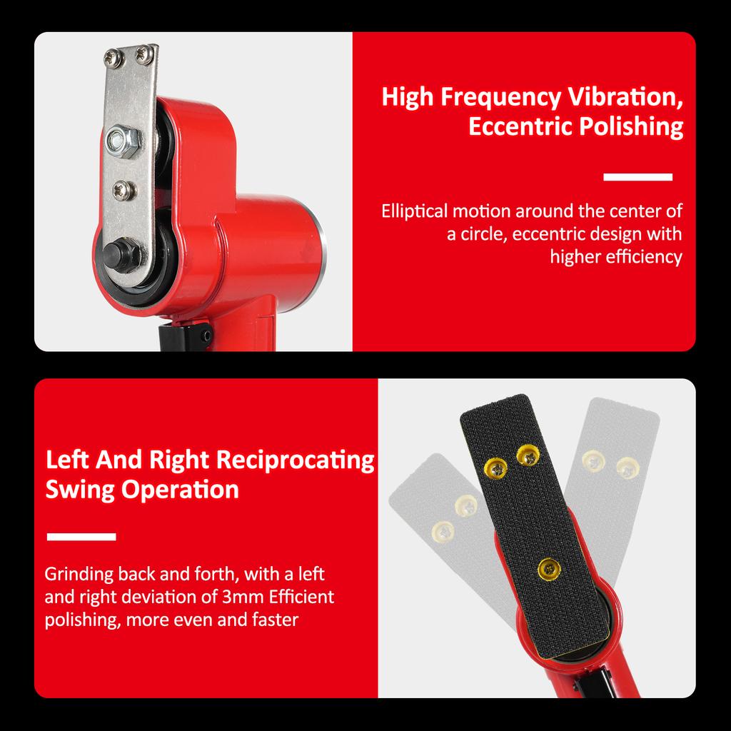 YC2622 Пневматический шлифовально-полировальный станок с возвратно-поступательным движением, мини-пневматический шлифовальный станок с прямой линией