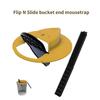 Reusable Smart Flip and Slide Bucket Lid Mouse Trap Humane Or Lethal Trap Auto Reset Rat Door Style Multi Catch Dropship