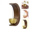 1PC Bell Doorbell Wind Chimes Wooden Doorbell Alert Home Small Bell Door Decoration Wind Chimes & Hanging Decorations