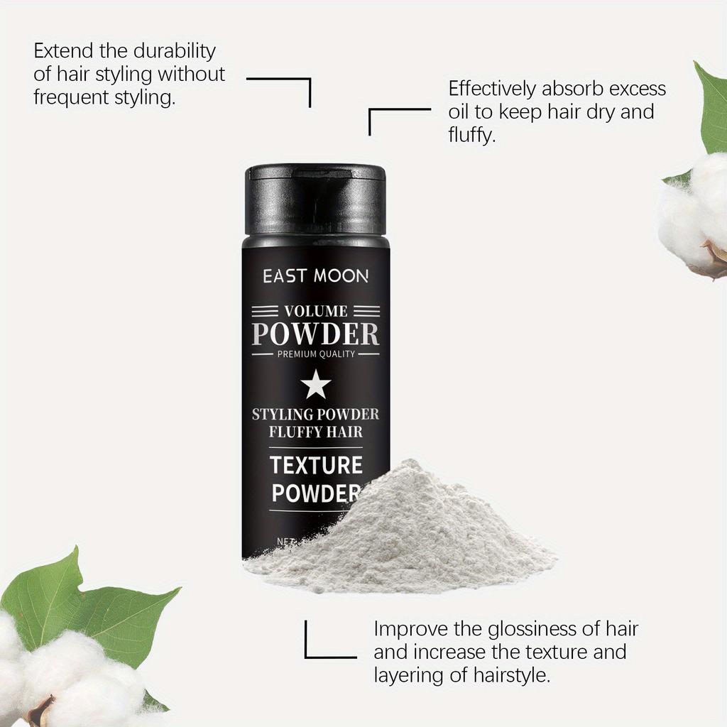 Hair Natural Powder Curly Hair Fluffy Styling Smoothing Frizz Natural Gloss Is Not Greasy