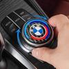 BMW Car M Power Emblem Multimedia Button Cover Trim Knob Stickers For BMW M G20 G30 F10 F40 F44 F34 F30 G01 G02 G05 G06 G07 F25