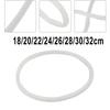 for 18-32cm Pressure Cooker Sealing Ring Clear Silicone Rubber Gasket Home Pressure Cooker Seal Ring Kitchen Cooking Tools