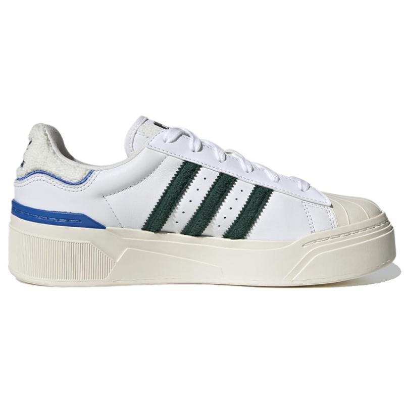 adidas Женские кроссовки Superstar Bonega 2B 'Белый Зеленый Королевский' HQ9884