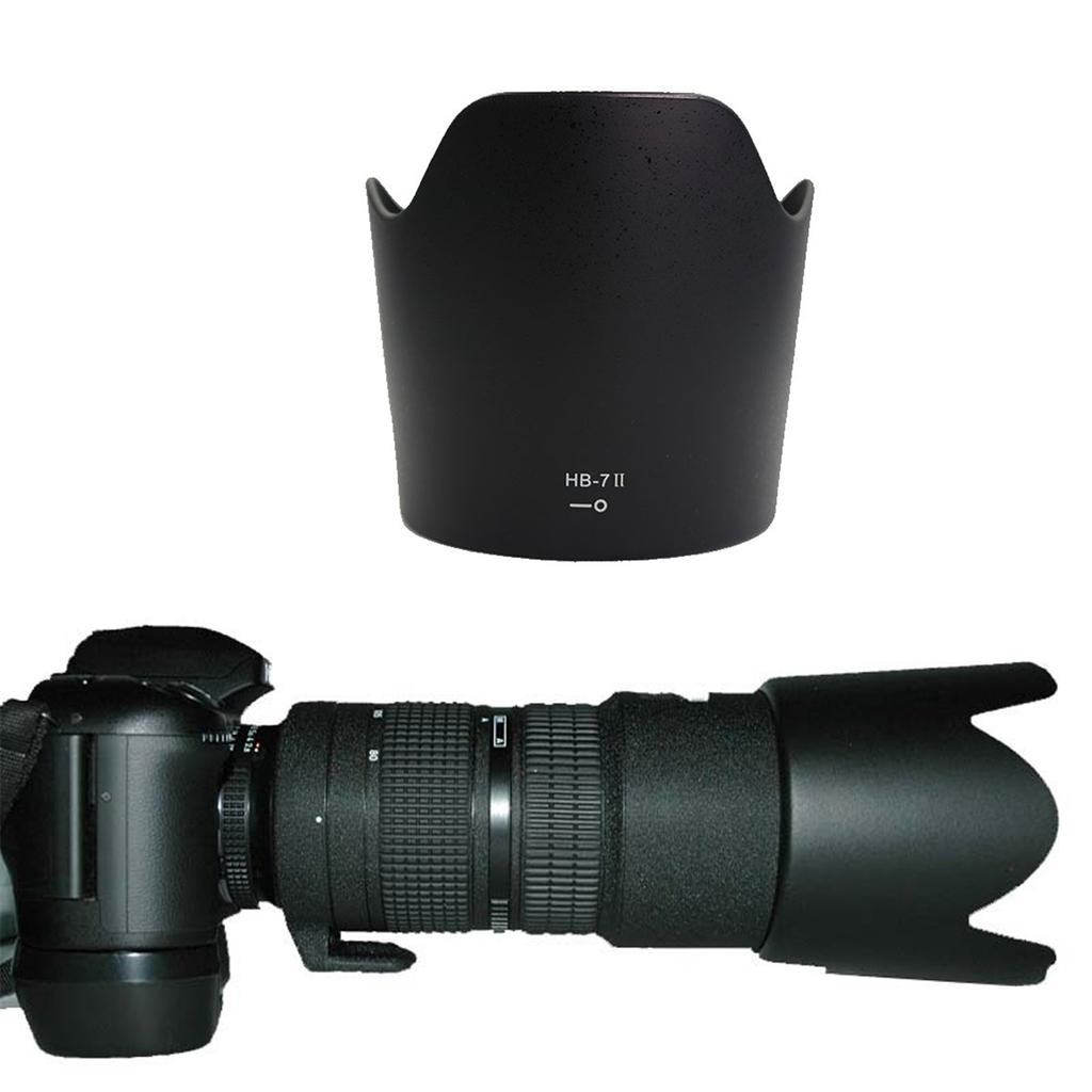 HB-7II Lens Hood Camera Lente Accessories for AF Nikkor 80-200mm f/2.8D ED Lens SLR Hood