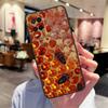 Золотой Медовый Сотовый Чехол с Пчелой для Oppo A78 A98 A79 A18 A38 A58 A40 A60 A80 A16 A76 A96 A15 A74 A94 A54 A17 A77 Чехол