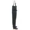 Wading Pants with Boots and Belt Black Size 39