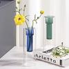 1Pc Home Decor Creative Flower Arrangement Nordic Style Glass Vase Good Gift Hydroponic Straight Staircase