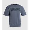Gymshark Heritage Washed с коротким рукавом Crew Titanium Blue A4a8d Ucms