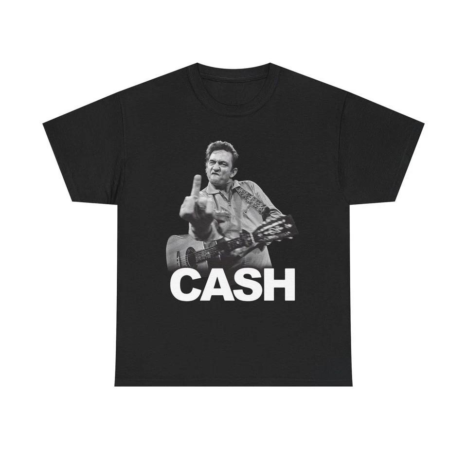 Johnny Cash Graphic Country Poster T Shirt S-5XL Q8612
