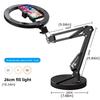 Adjustable Height Telescopic Phone Stand 26cm Fill Light Desktop Phone Holder  Phone Accessories