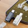 Адаптер USB C на 8-контактный аудиоразъем для наушников USB C Male на 8 Pin Female Аудиоадаптер для iPhone 15 Pro Max/Plus iPad Pro MacBook Pro