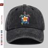 pc Floral Gradient Turtle Fashion Letter Printed Baseball Cap with MultiColored Turtle Print Design Sun Hat Underwater World