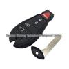 Умный ключ с 4+1 кнопкой для новых автомобилей Chrysler с функцией багажника, частота 433, чип 46 (Набор из 2)
