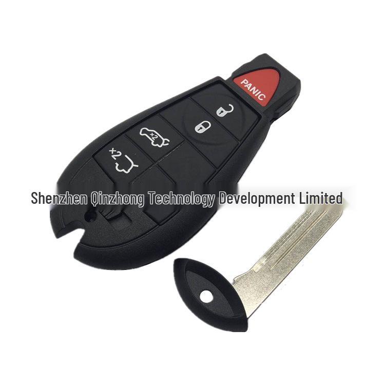 Умный ключ с 4+1 кнопкой для новых автомобилей Chrysler с функцией багажника, частота 433, чип 46 (Набор из 2)