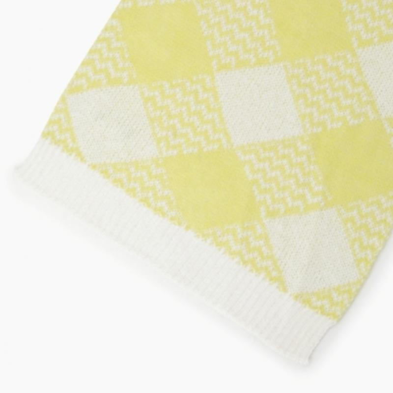  Вязаный шарф Benetton Alpaca Check Bcmf54361