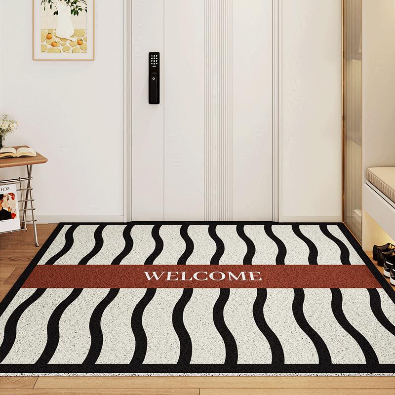 Дверной коврик Песок Соскребающий износостойкий проволочный кольцевой коврик для двери Дверной коврик Нескользящий коврик для двери Можно резать ковер