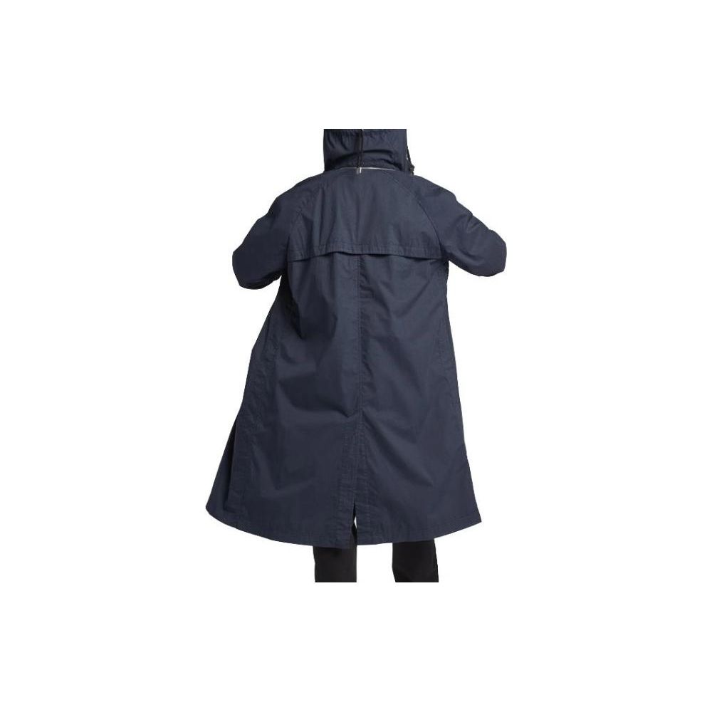 Nike Solid Color Loose-Fit Hooded Windbreaker Men Outerwear Navy-Blue AO0854-471