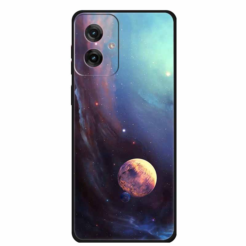 Для Motorola Moto G55 5G Чехол Роскошный ТПУ Мягкий Силикон Задняя Крышка Чехлы для Телефона для MotoG55 Защитный Ударопрочный Цветные Fundas