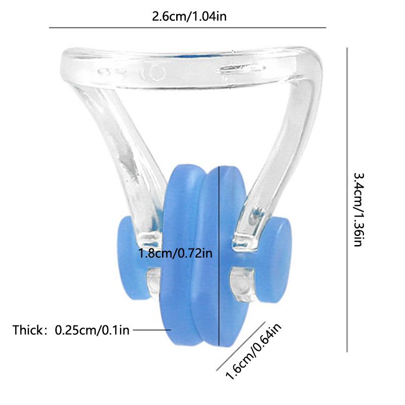 Плавательный зажим для носа многоразовый мягкий силиконовый водонепроницаемый носовые заглушки защита для детей взрослых начинающих серфинг дайвинг аксессуары