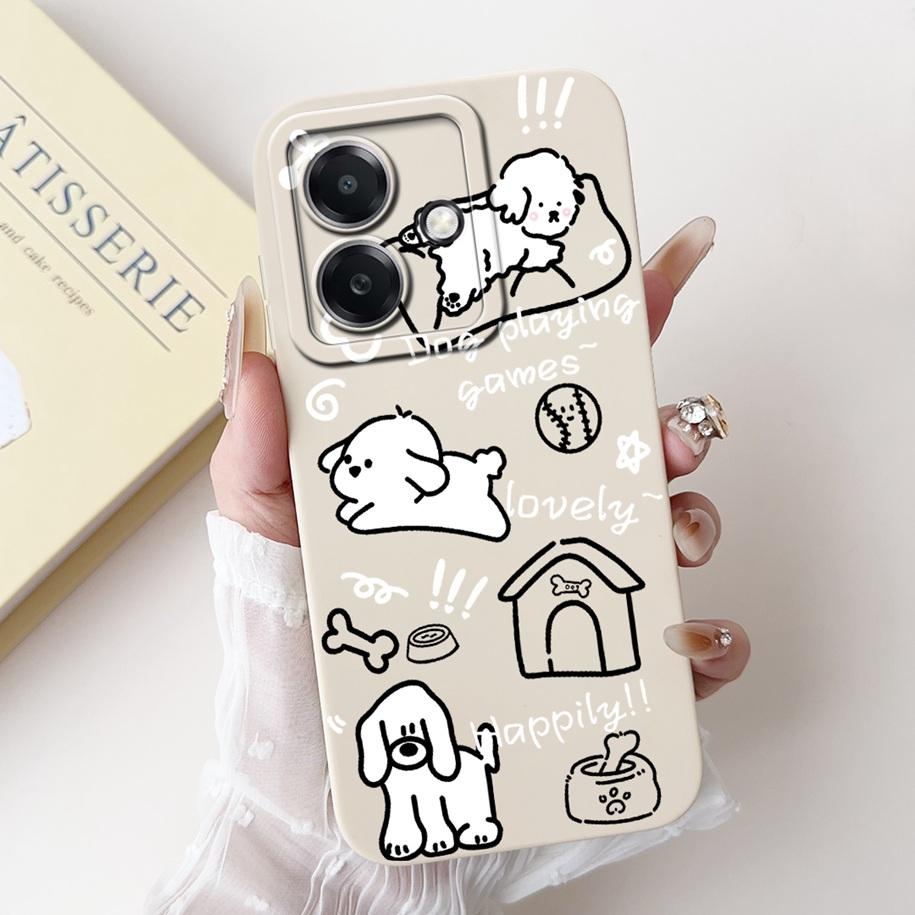 For Funda OPPO A3 A3x 4G Case 2024 Cute Panda Rabbit Soft Silicone Candy Painted Phone Covers For OPPO A40 5G OPPOA3 A 3x Bumper