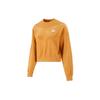 Велюровый свитшот Heritage Crew Женские топы Оранжевый CZ1877-712