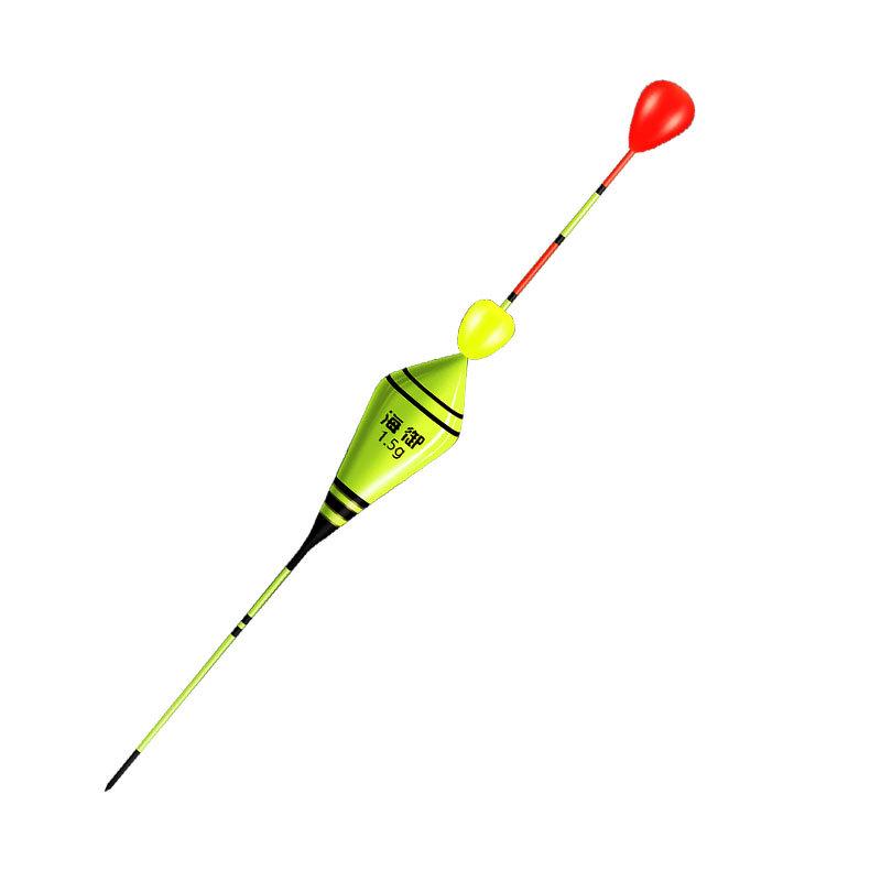 Ультракороткая трава Дыра Нано Поплавок для Карася с Утолщенным, Привлекающим Внимание Дизайном