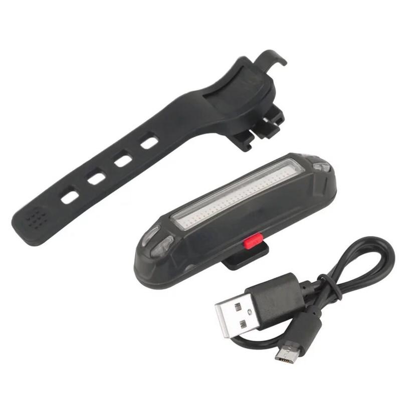 USB-перезаряжаемый задний фонарь для велосипеда