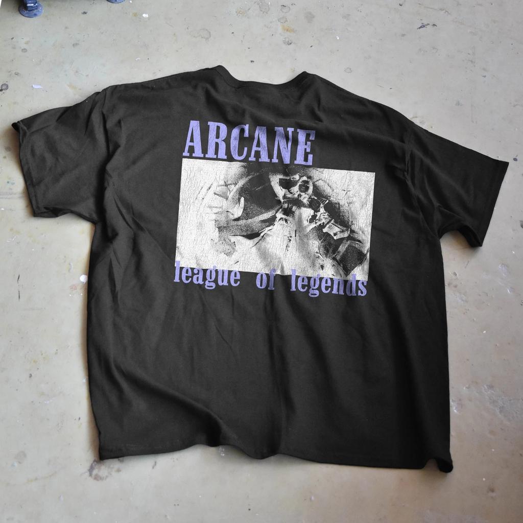 Jinx Arcane T-Shirt | Gaming Shirt | LOL Shirt | Video Game Shirt | M