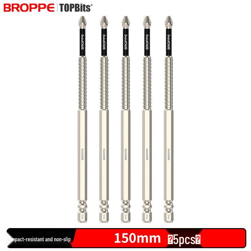 Ударопрочный Магнитный Противоскользящий Набор Бит для Электрической Отвертки и Ударного Гайковерта