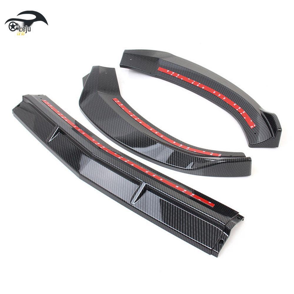 2015-2019 Mercedes C-Class W205 Передний сплиттер-губа 3-секционный спойлер-комплект C300