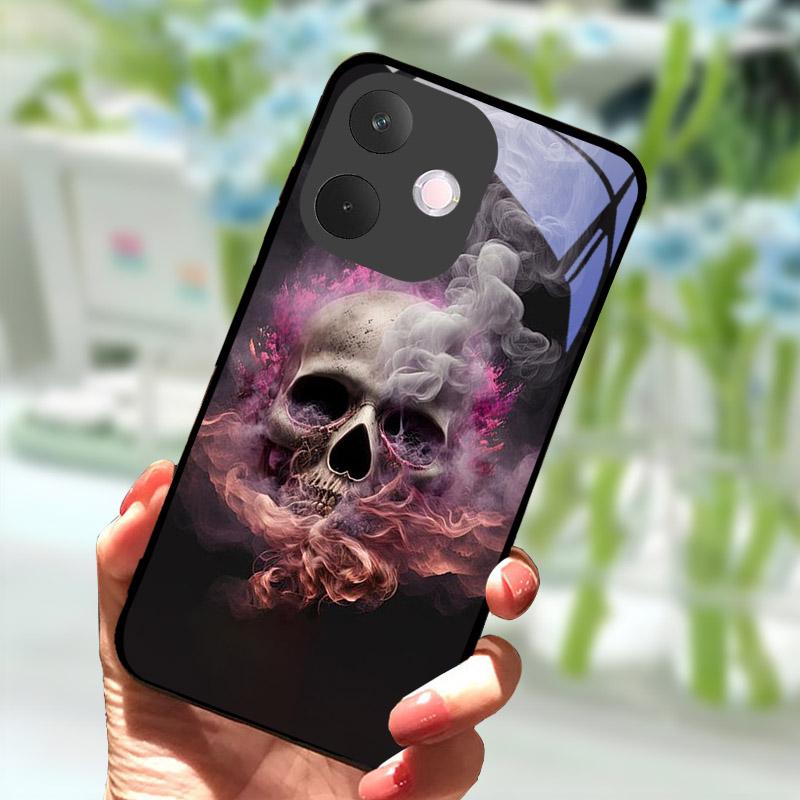 Чехол для телефона OPPO A5 Pro 5G A5Pro Защита от падений Защита камеры Закаленное стекло Задняя крышка Для OPPO A 5 Pro CPH2695 Fundas