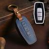 Кожаный чехол-держатель для брелока автомобильного ключа для Outlander для Mitsubishi Outlander 2022-2025 Чехол для смарт-ключа автомобиля