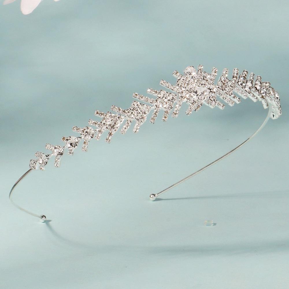 Стразы свадебный венец головной убор королева повязка на голову мода свадьба тиара вечеринка