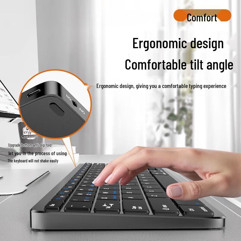 Клавиатура Stiger Quad-Mode Беспроводная Bluetooth Ножничного типа