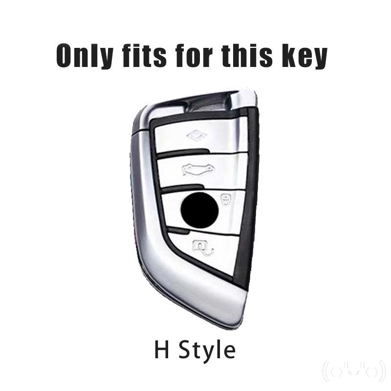 FA7Sticker For BMW F20 G20 G30 X1 X3 X4 X5 G05 X6 X7 G11 F15 F16 G01 G02 F48 G30 Racing Style Key Shell Key Bag Cover Key Rings