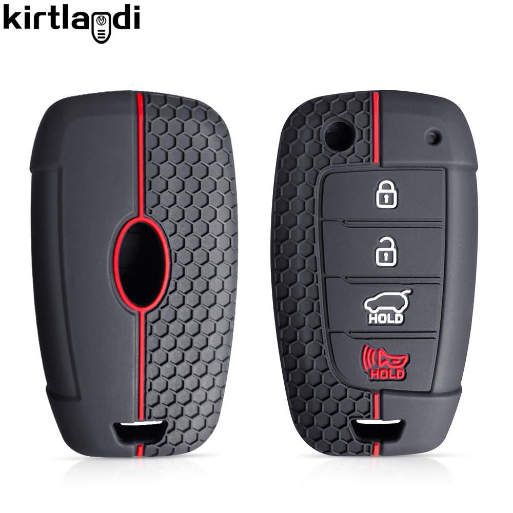 Силиконовый чехол для автомобильного ключа для Hyundai I30 Accent Tucson Ix35 Solaris Elantra Kona Celesta Sonata Для Hyundai Tucson 2021 Оболочка