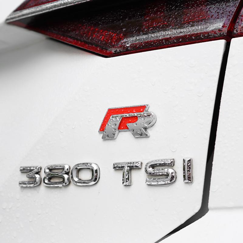 JPO1 3D Metal Car Grilles Emblem Auto Trunk Fender Mark Label Stickers For VW GTI Polo Golf Passat Tiguan Arteon Touareg CC Taigo GTE