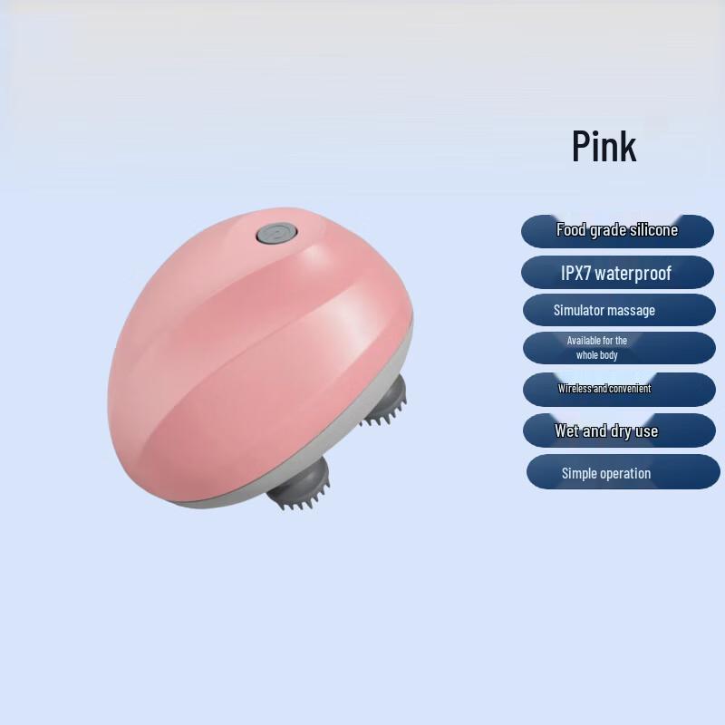 Jiupin Mini Smart Electric Scalp Massager CN plug (adapter included)