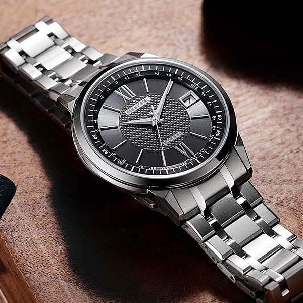 Citizen CB1140-61E ( Смотреть EXCEED Eco-Drive радиоуправляемый прямой полет) Круглые часы, серебро