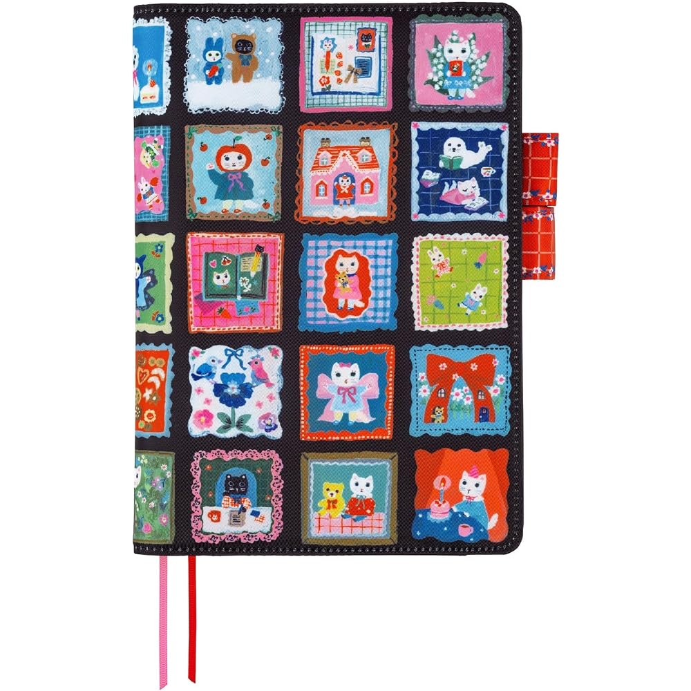 Блокнот Hobonichi Cousin (A5) Обложка для ноутбука Kitagishi Yumi/Город Белой Кошки