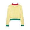 2026 Spring Women's Casual Color Block Knitwear
