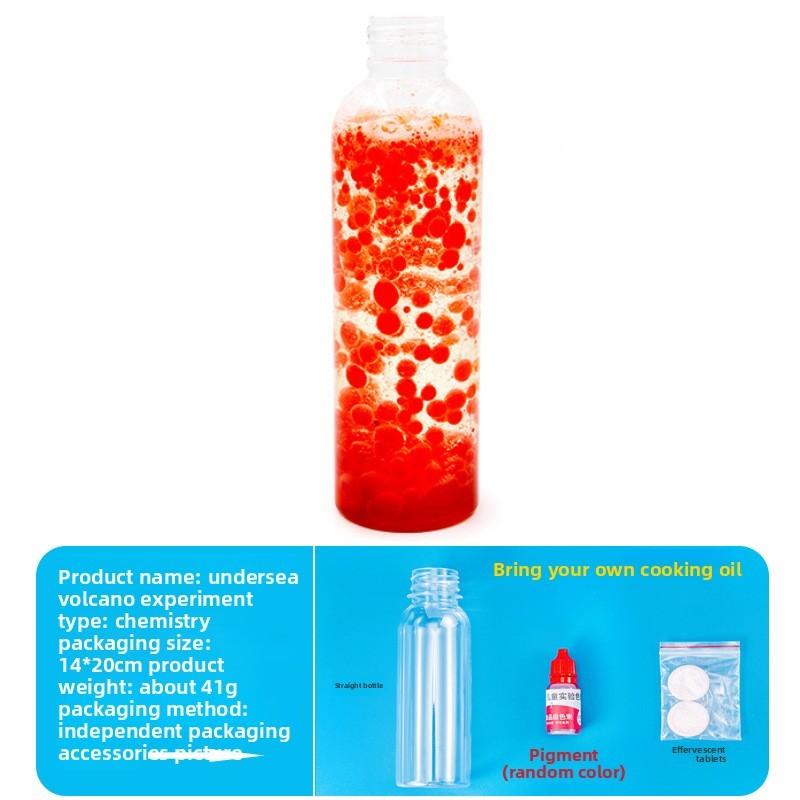 Набор для научных экспериментов для детей с материалами для химических реакций и веселого извержения вулкана