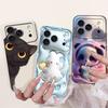 Для Apple iPhone 17 Air Case iPhone17 Милый Забавный Мультяшный Чехол Ударопрочный Мягкий ТПУ Чехол для Телефона Для iPhone 17 Pro Max Fundas Coque