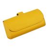 Portable Car Glasses Box PU Leather Multifunctional Car Sunglasses Case Easy Installation Compact Eyeglass Storage Case Car