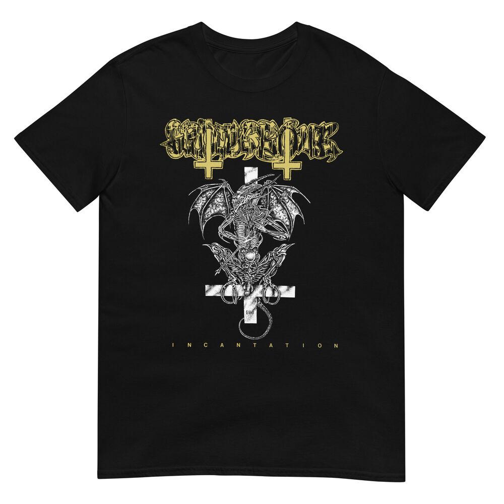 GROTESQUE - INCANTATION - Футболка Шведский Дэт-метал 1990-е Андерграунд Унисекс Футболка