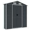 Garden Shed Anthracite 191 x 980 x 198 cm Galvanized Steel