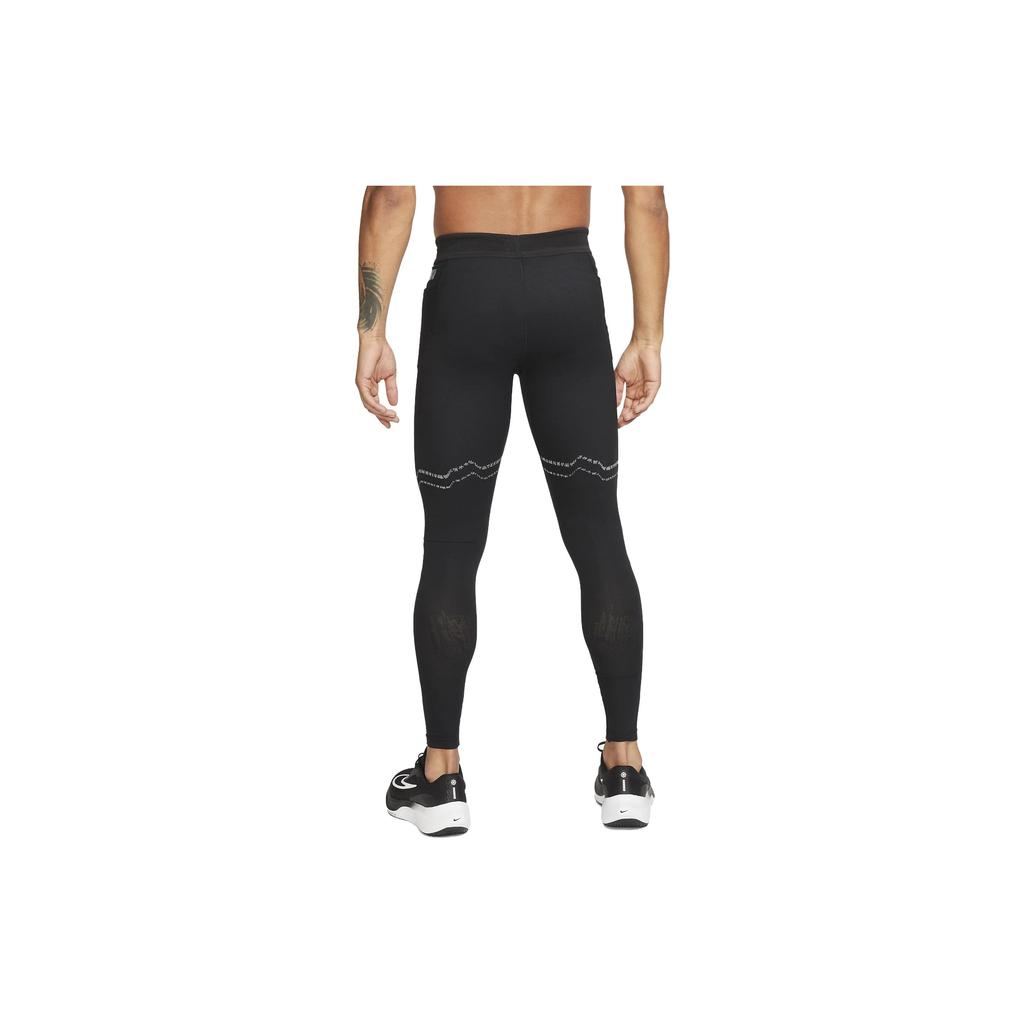 Nike Мужские компрессионные леггинсы для тренировок Dri-FIT ADV Running Division с принтом Черный FB6858-010