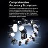 Godox V100 2.4G Беспроводная накамерная вспышка с круглой головкой, накамерная вспышка TTL Speedlite 100Ws Power Touch